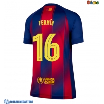 Fotballdrakt Dame Barcelona Fermin Lopez #16 Hjemmedrakt 2025-26 Kortermet
